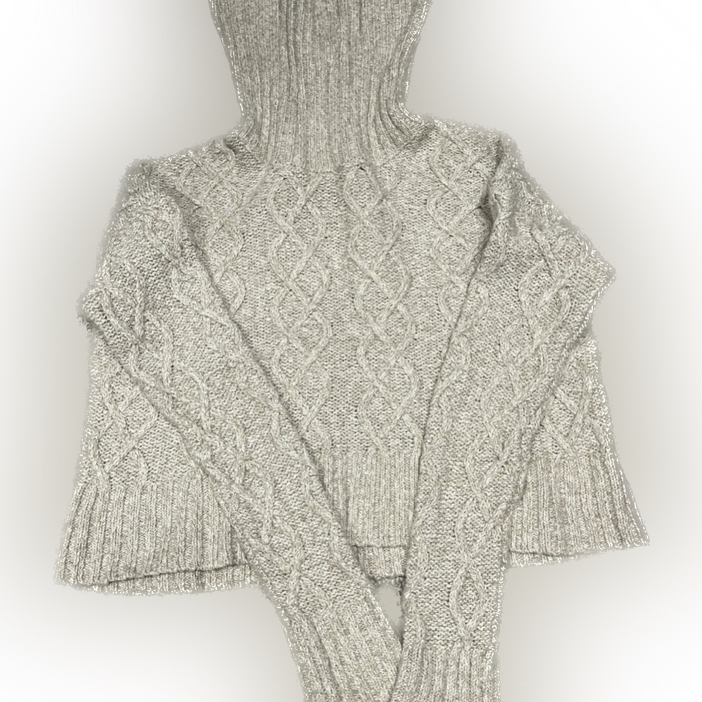 Forever21 crop top turtleneck sweater